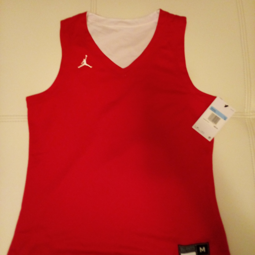 Jordan Red Sleeveless Top